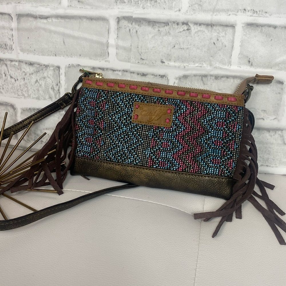 Catchfly Fringe Crossbody Bag